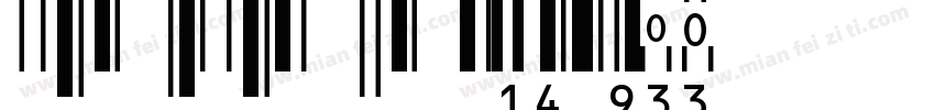 MRV OCRB IV Barcode字体转换
